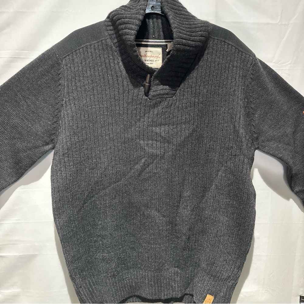 Weatherproof Charcoal Turtleneck Sweater